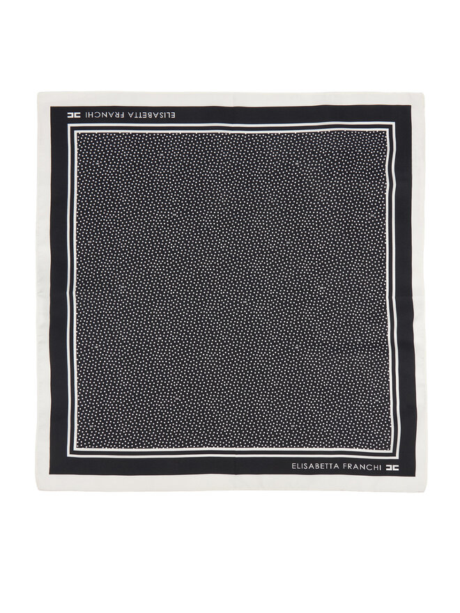 Elisabetta Franchi Halstuch Elisabetta Franchi FO-01F-67E2-V70 Schwarz