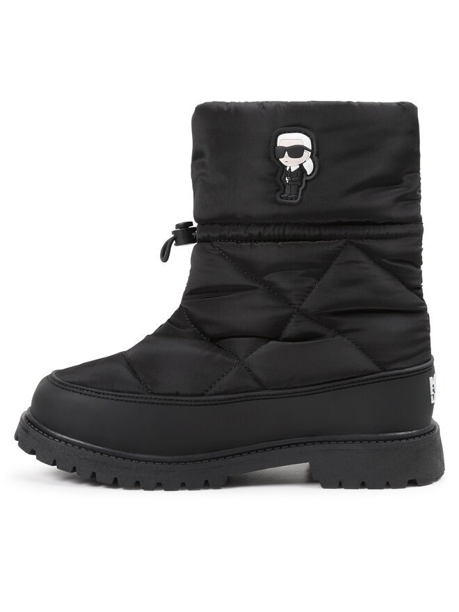 Karl Lagerfeld Kids Čizme za snijeg Karl Lagerfeld Kids Z19119 S Crna