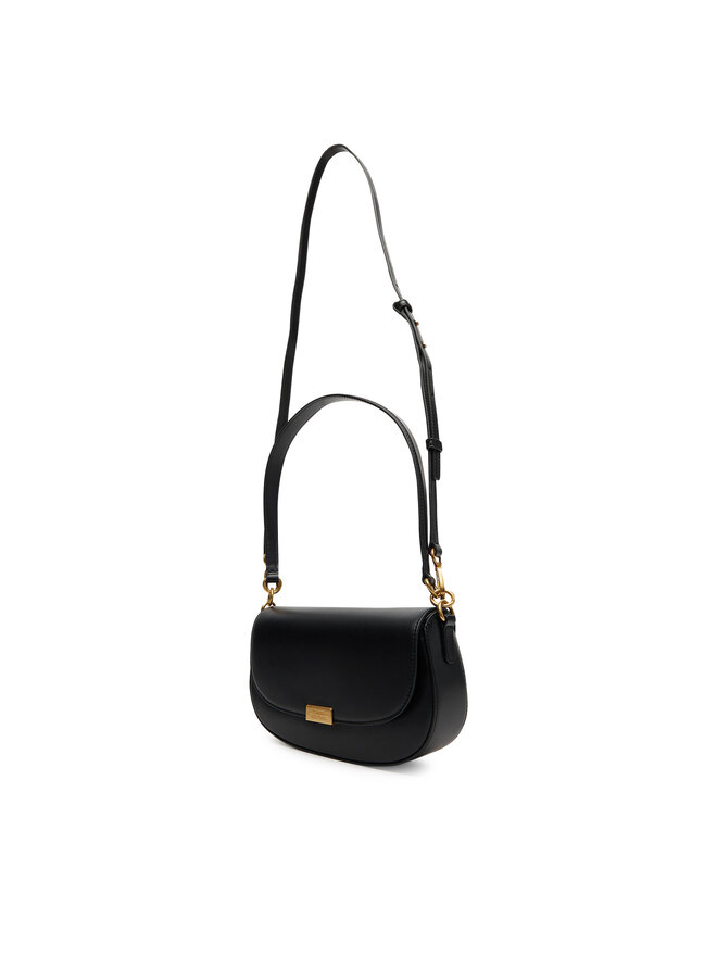 Tommy Hilfiger Τσάντα Tommy Hilfiger Iconic Leather Crossover AW0AW18204 Μαύρο