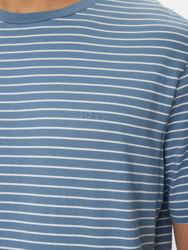BOSS BOSS Футболка TalesStripe 50499334 Голубий Relaxed Fit