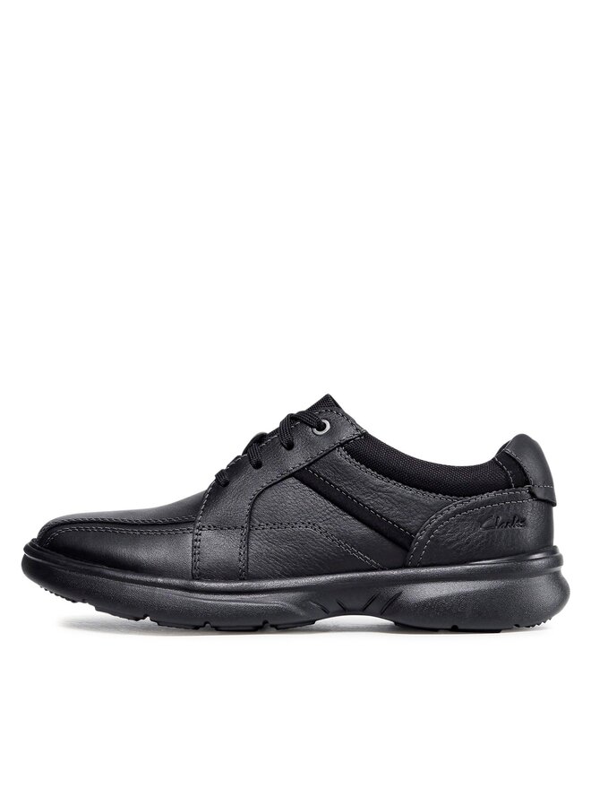Clarks Félcipő Clarks Bradley Walk 261533327 Fekete