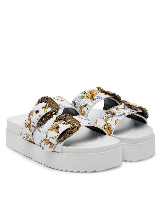 Versace Jeans Couture Chanclas Versace Jeans Couture 78VA3SM1 ZS366 G03 Blanco