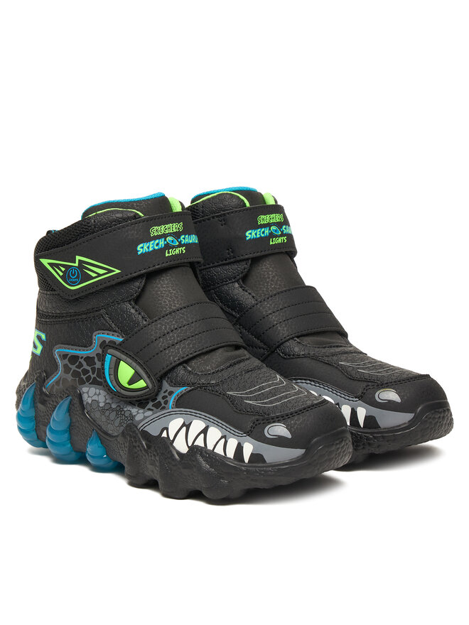 Skechers Schneeschuhe Skechers Skech-O-Saurus Lights 2.0 400122L BKLM Schwarz