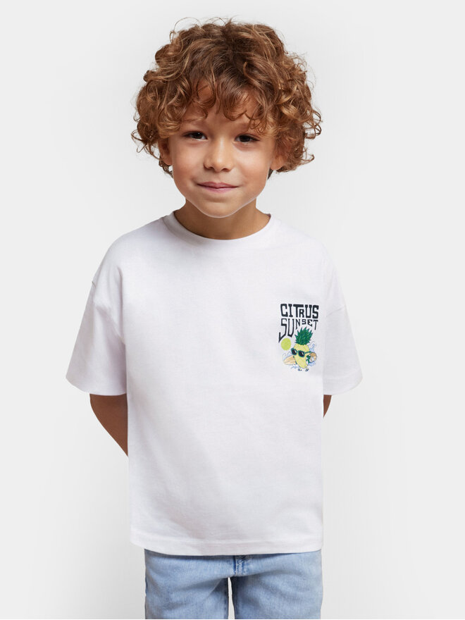 Mayoral Mayoral Camiseta 3023 Blanco Regular Fit