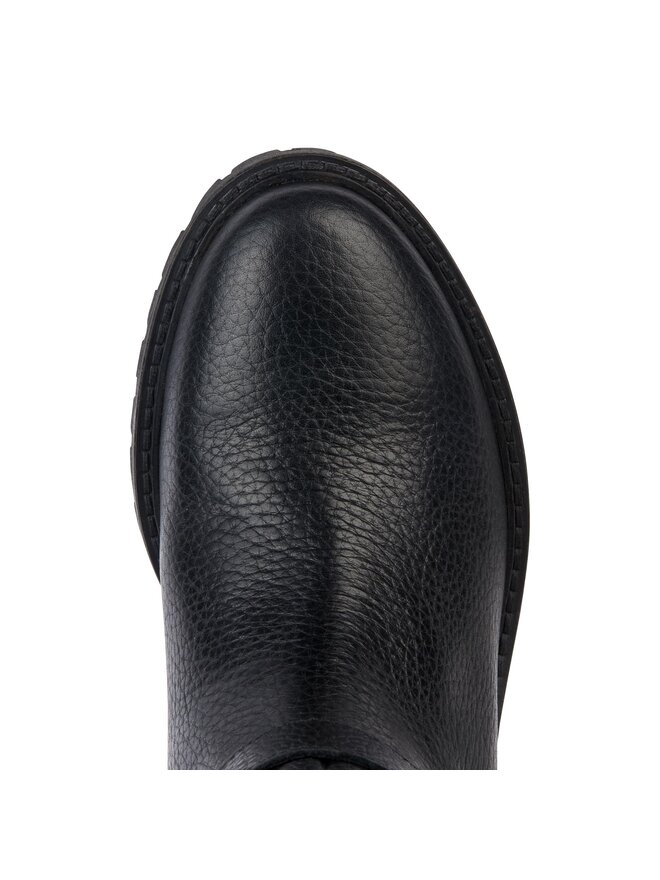 Geox Kozačky Geox D Hoara D36FTD 00046 C9999 Černá