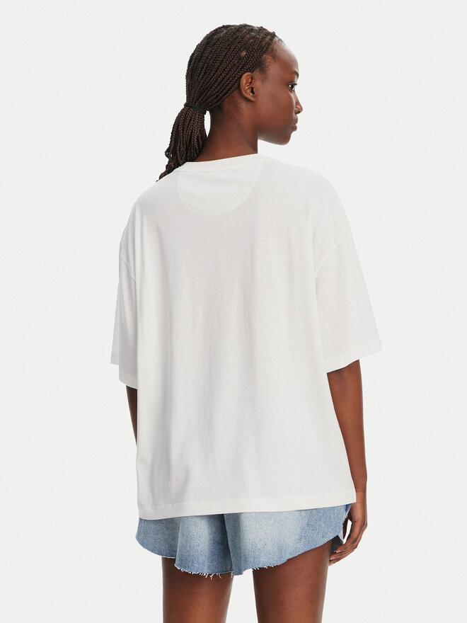 BOSS BOSS Camiseta C_Eboyfriend_4 50540441 Blanco Oversize