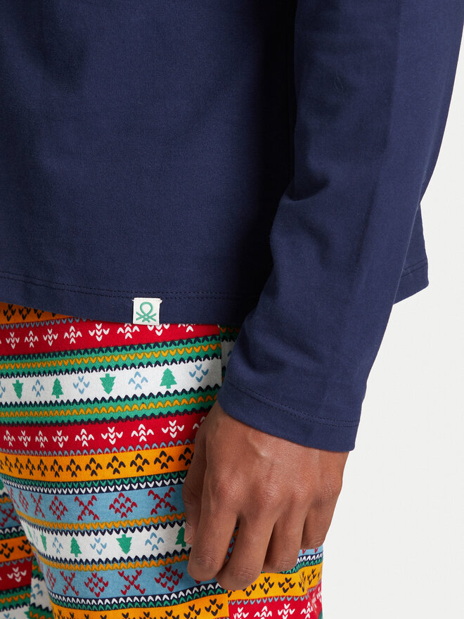 United Colors Of Benetton United Colors Of Benetton Pyjama 37MW4P02J Dunkelblau Regular Fit