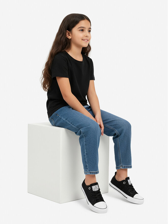 DeeZee Sneakers aus Stoff DeeZee CEO-CSS20377-71 Schwarz