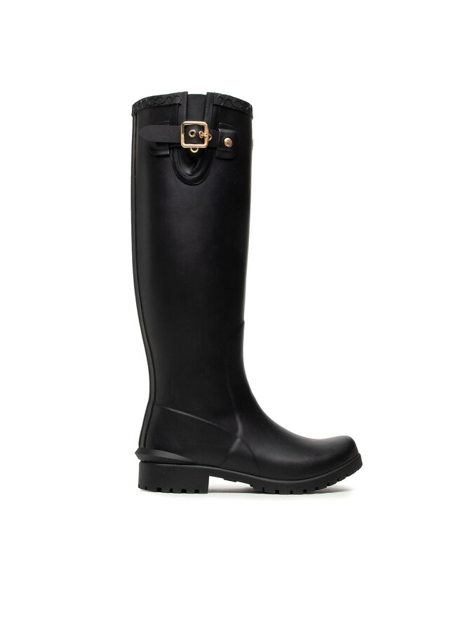 Gummistiefel Coach Riley Rain Boot C5912 10011291EDC Schwarz eschuhe