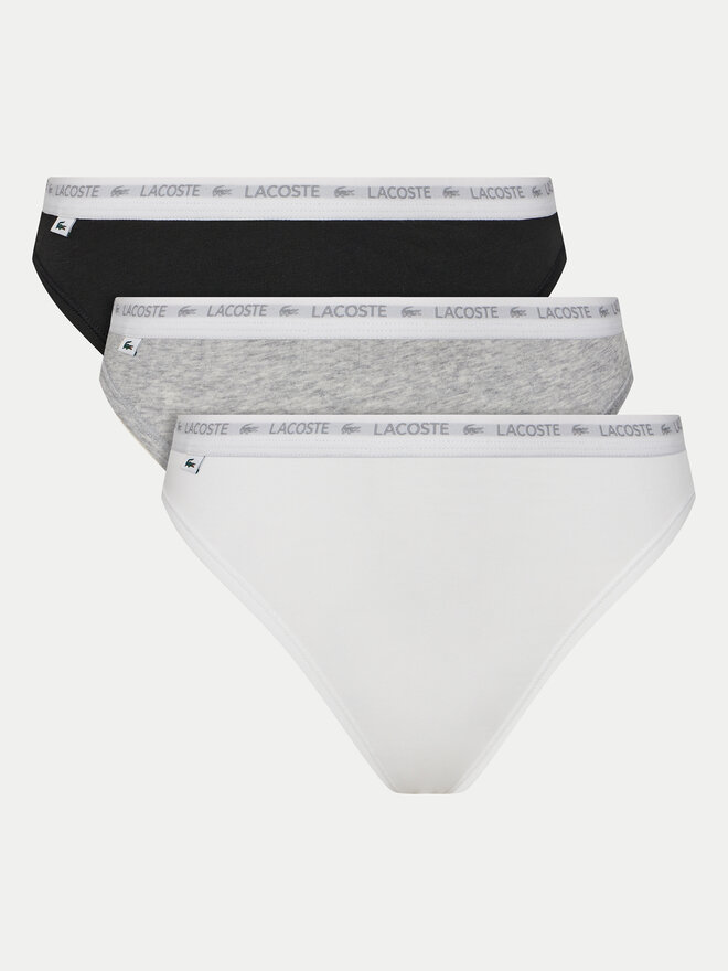 Lacoste Lacoste 3er-Set Stringtangas 8F1341 Bunt