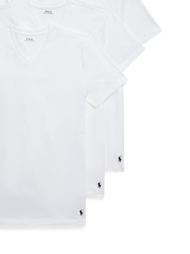 Polo Ralph Lauren Polo Ralph Lauren T-Shirt-Set 714936903001 Weiß Slim Fit