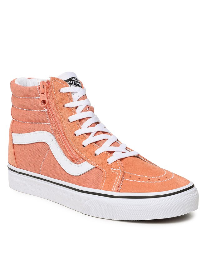 Salmon colored vans hotsell