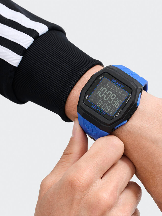adidas Pulkstenis adidas Tech One AOST24565 Zils