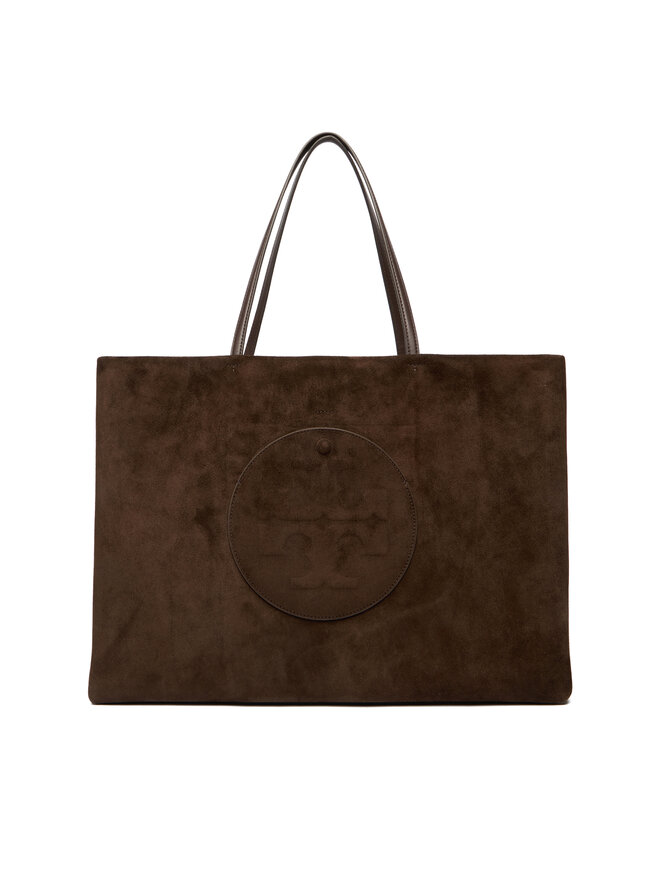 Tory Burch Сумка Tory Burch Ella Suede Tote 170980 Коричневий
