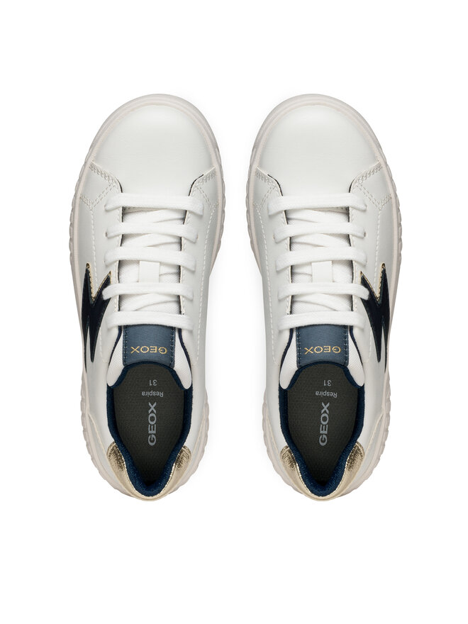 Geox Αθλητικά Geox J Mikiroshi J45DVA 054AJ C0899 D Λευκό
