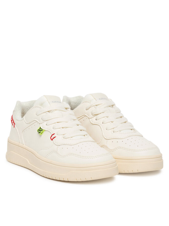 Geox Сникърси Geox J Lestrella J56NLC 000BC C1000 S Бял