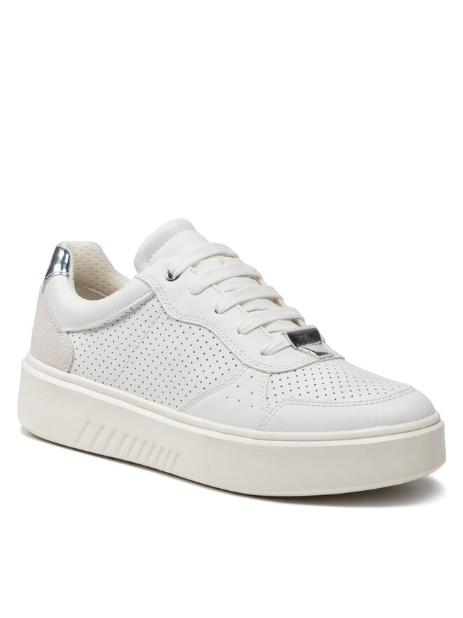 Sneakers Geox D Nhenbus A D258DA 08554 C1000 Blanc chaussures