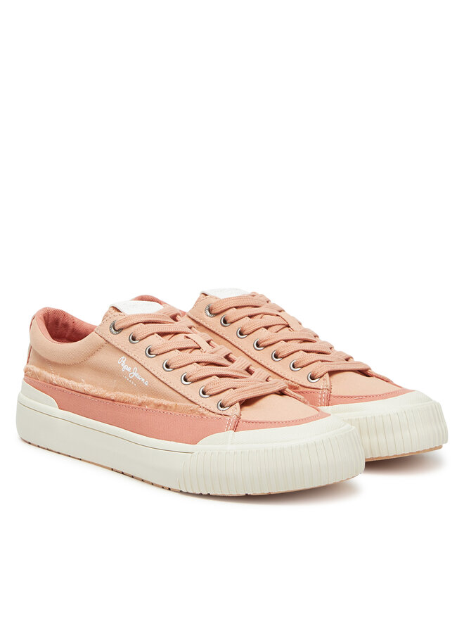 Pepe Jeans Sneakers aus Stoff Pepe Jeans Ben Fresh W PLS31589 Orange