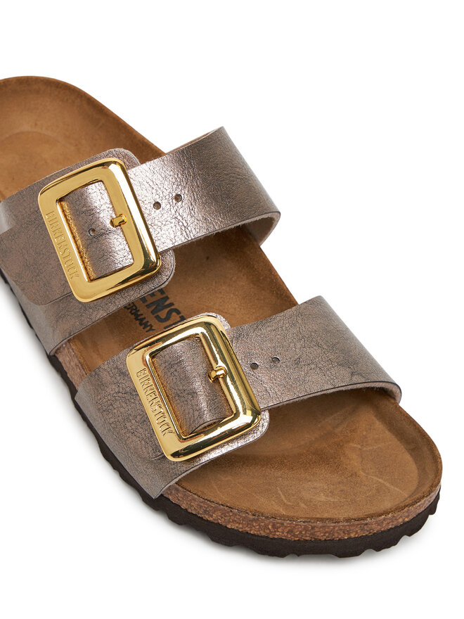 Birkenstock Papucs Birkenstock Sydney Cushion Buckle 1029372 Arany