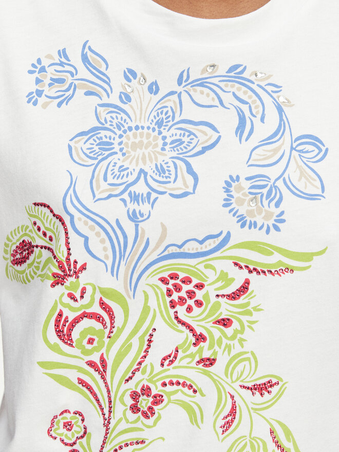 Marella Marella T-Shirt Emme by Marella Paraggi 2615971082 Weiß Relaxed Fit