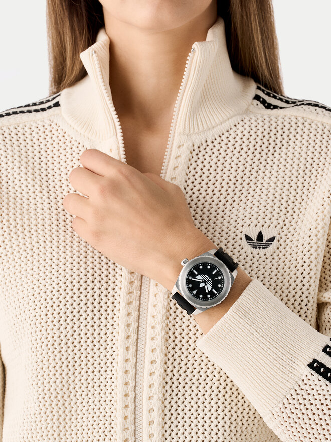 adidas Laikrodis adidas Discoverer One AOSY25021 Sidabrinė