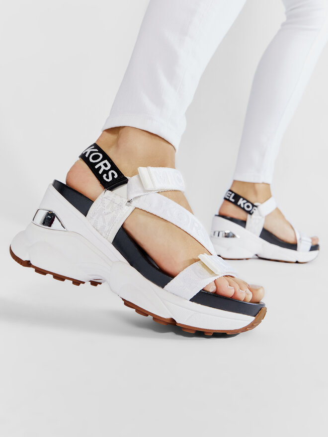 MICHAEL Michael Kors Sandalen MICHAEL Michael Kors Maddox Sandal 43R2MXFS1D Weiß