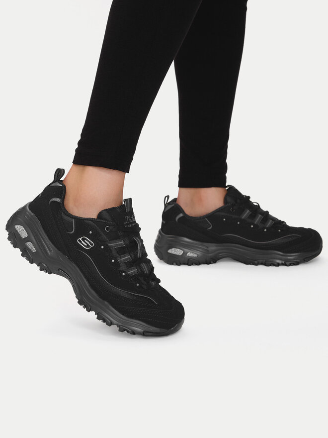 Skechers Sneakers Skechers Biggest Fan 11930/BBK Schwarz