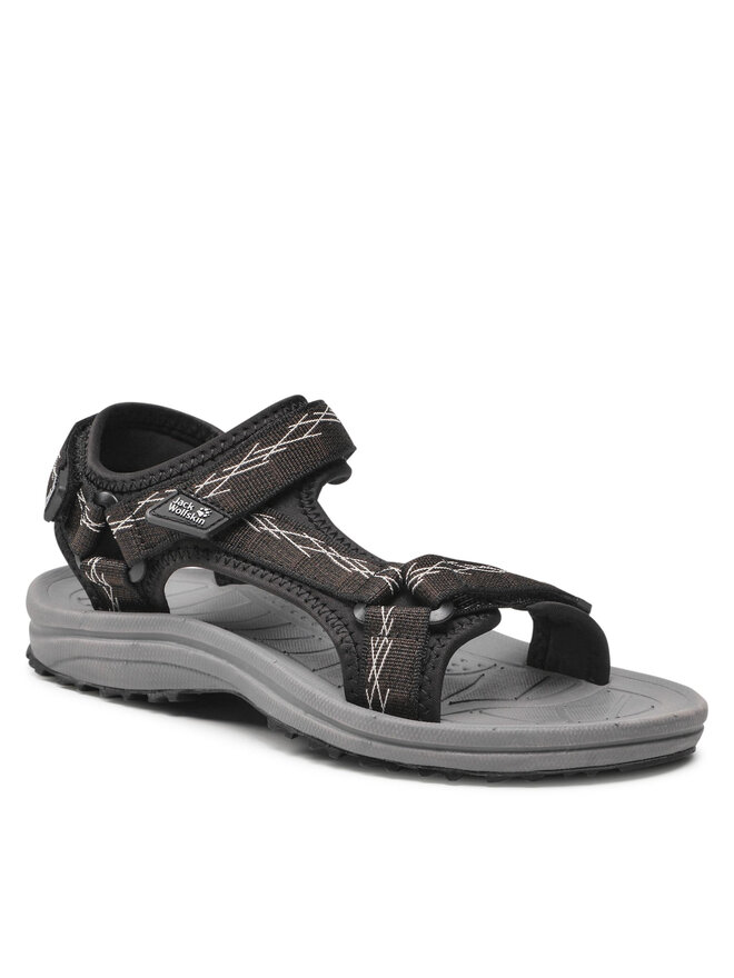 Jack Wolfskin Sandały Jack Wolfskin Wave Breaker W 4050291 Czarny