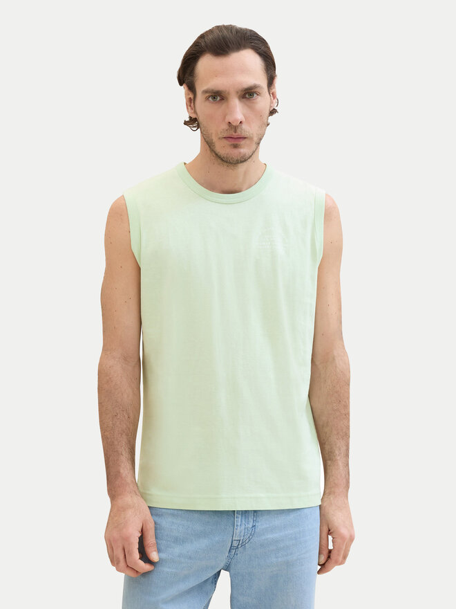 Tom Tailor Tom Tailor Trikó 1041815 Zöld Regular Fit