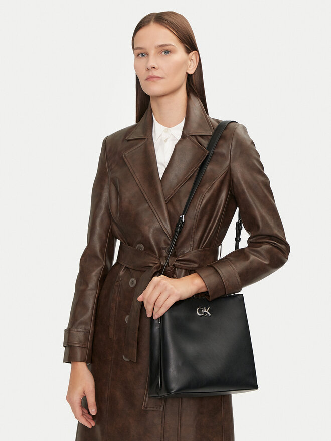 Calvin Klein Borsetta Calvin Klein Ck Bucket Bag K60K612803 Nero