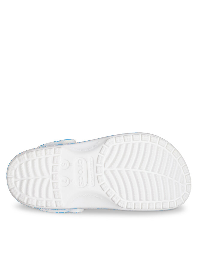 Crocs Шльопанці Crocs Classic Duke Print Clog 210003 Голубий