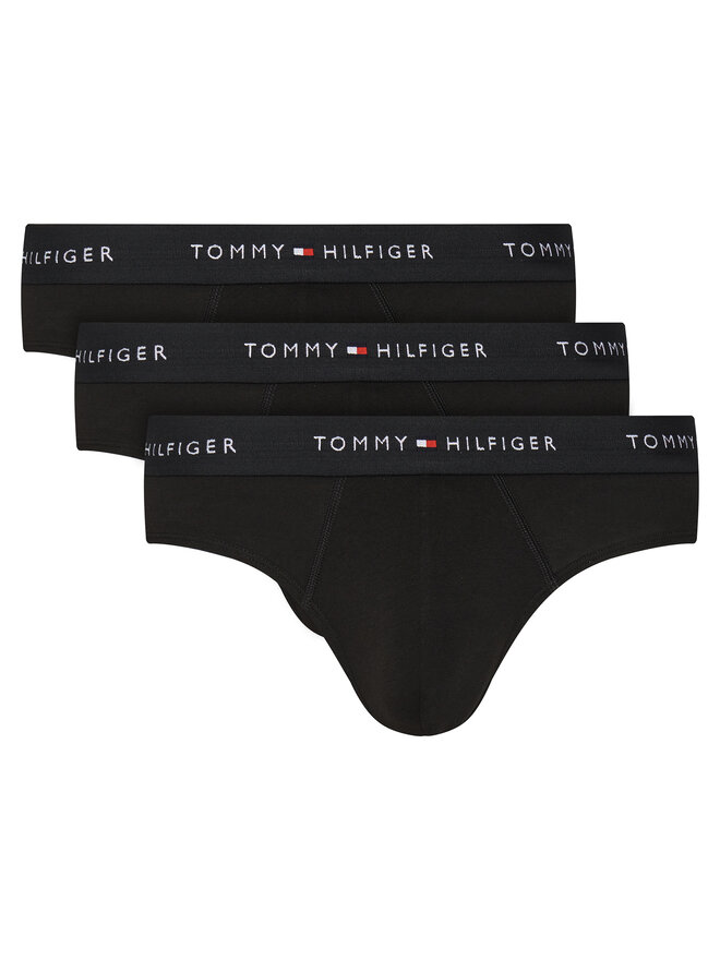 Tommy Hilfiger Tommy Hilfiger Set od 3 para muških slip gaća UM0UM03471 Crna