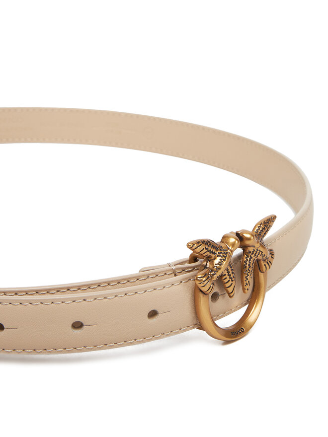 PINKO Ζώνη Γυναικεία PINKO Love Berry H2 Belt PE 25 PLT01 100143 A0F1 Μπεζ