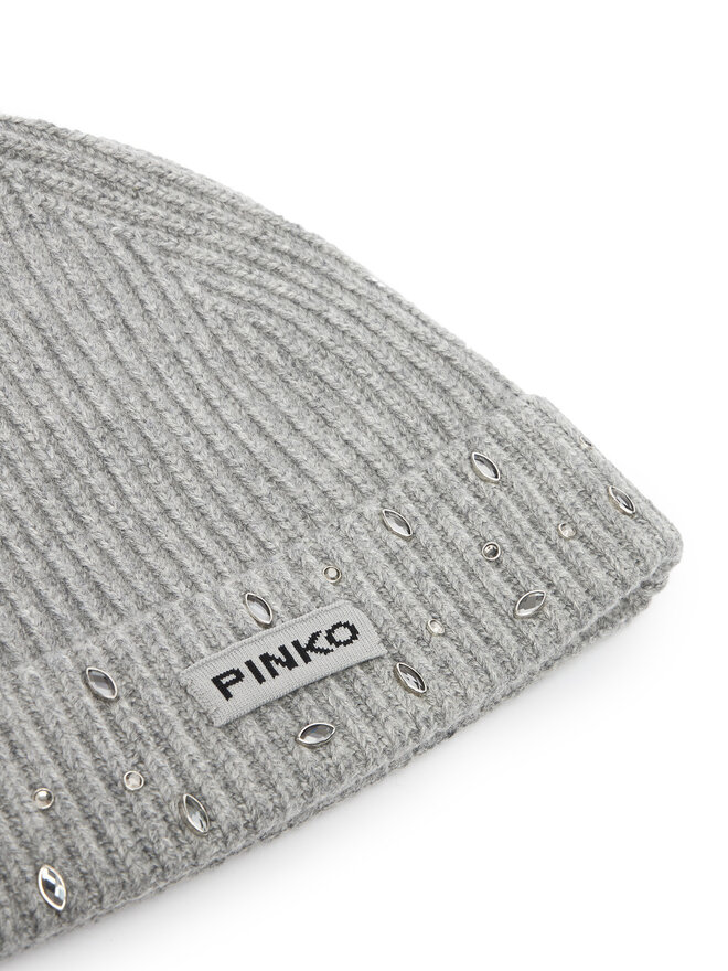 PINKO Шапкa Pinko Serengeti Cuffia 104326 A27A I17 Сірий