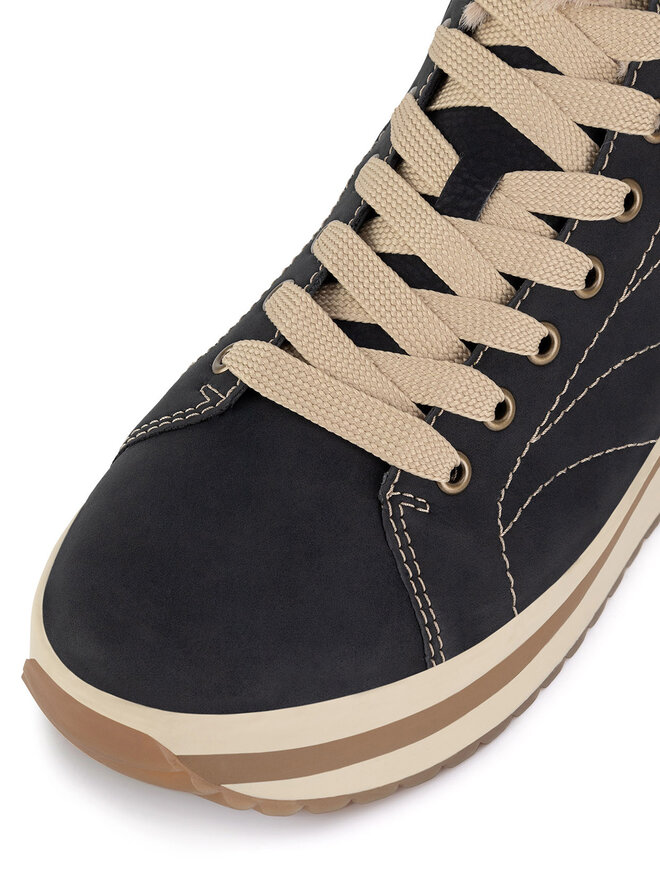 Rieker Revolution Lifestyle Členková obuv Rieker Revolution Lifestyle W0961-01 Čierna