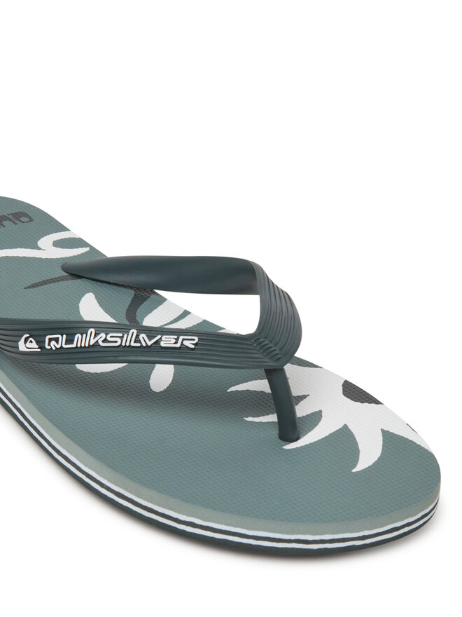 Quiksilver Čības uz pirksta Quiksilver Molokai Screen AQYL101427 Zaļš