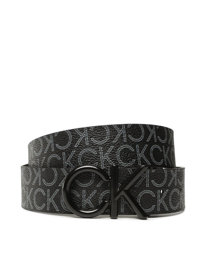 Calvin Klein Cintura da uomo Calvin Klein Adjrev Ck Metal Bombe Mono 35Mm K50K509964 Nero