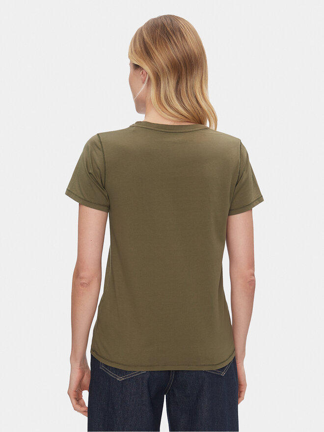 Pepe Jeans Pepe Jeans T-Shirt Harbor PL505743 Grün Regular Fit
