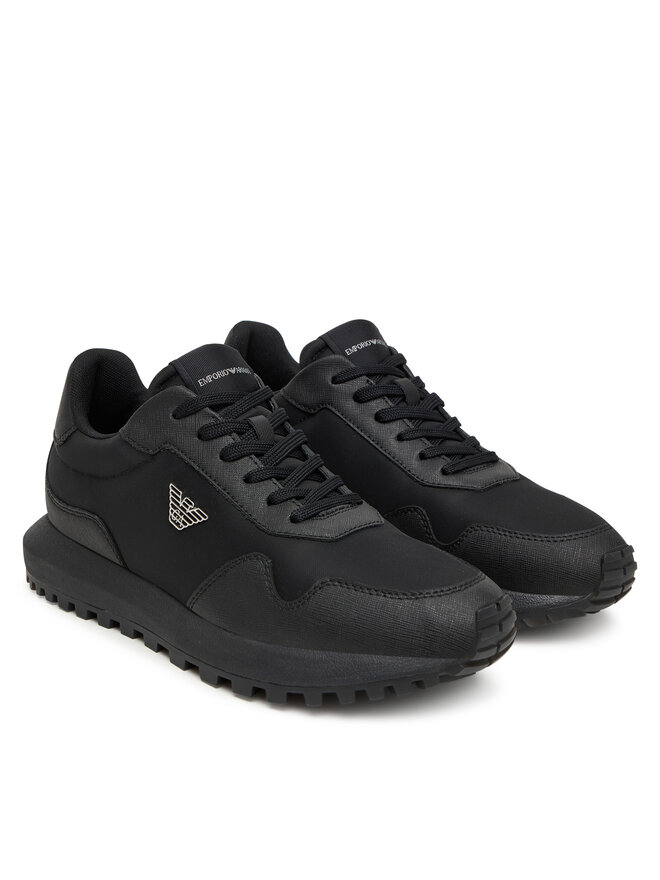 Emporio Armani Snīkeri Emporio Armani EM003738 AF19532 MC005 Melns