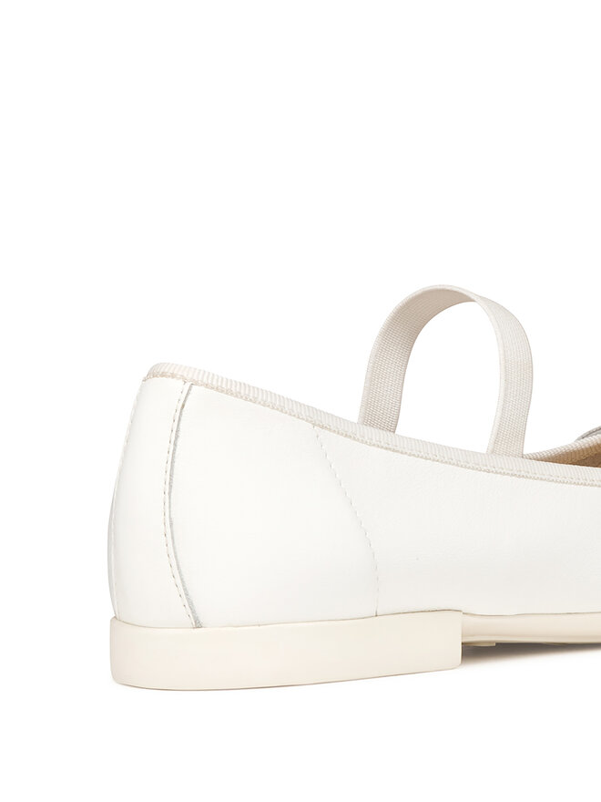 Geox Ballerinas Geox Jr Plie' J6555A 00085 C1000 D Weiß