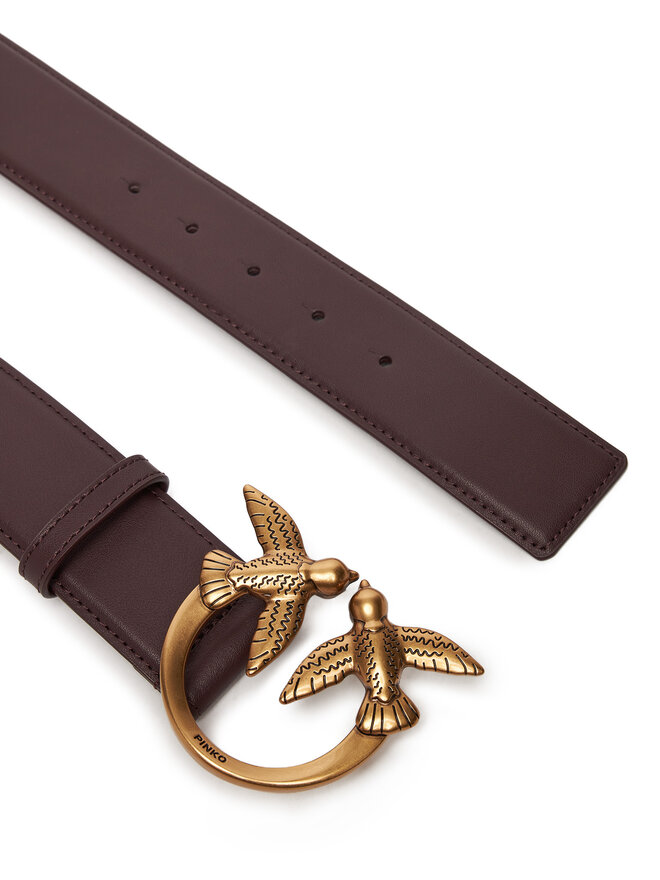 PINKO Damengürtel PINKO Love Berry H4 Belt AI 25-26 PLT01 100120 A0F1 Violett