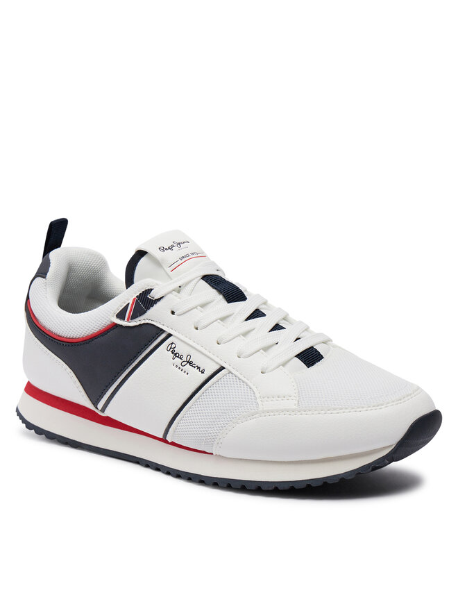Pepe Jeans Снікерcи Pepe Jeans Dublin Brand PMS40009 Білий