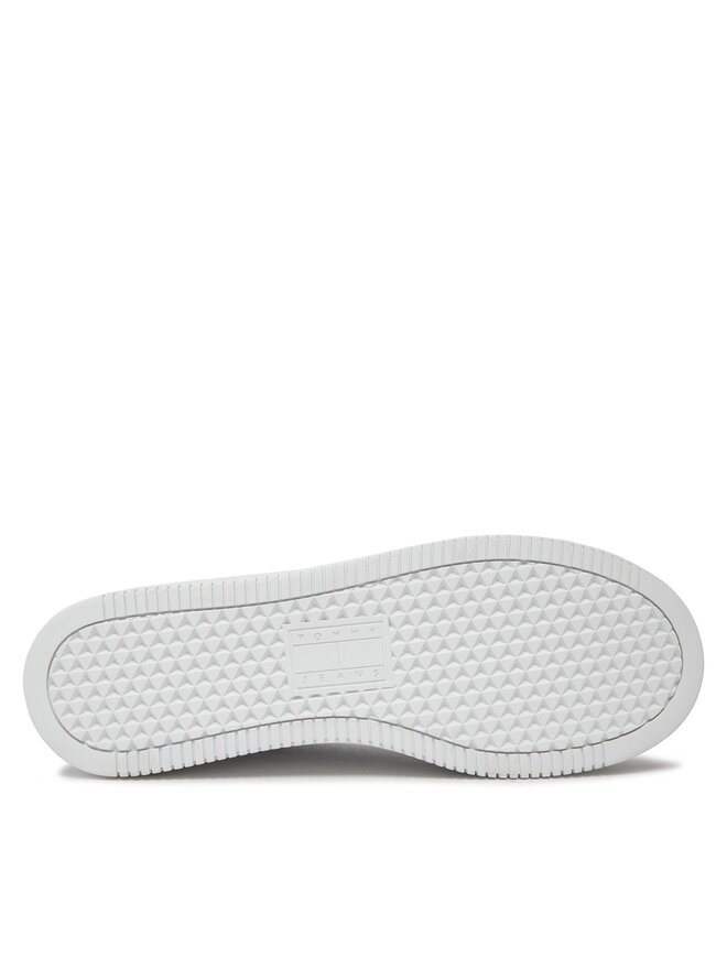 Tommy Jeans Sneakers Tommy Jeans Tjw Flatform Ess EN0EN02518 Bianco