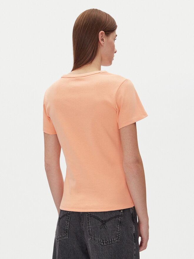 HUGO HUGO T-Shirt Deloris 50512002 Πορτοκαλί Regular Fit