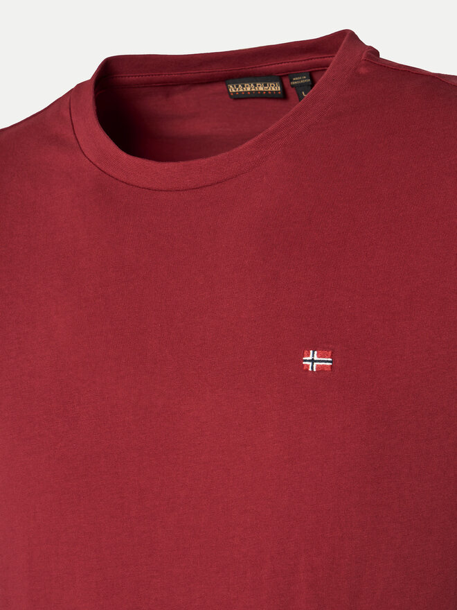Napapijri Napapijri Camiseta Salis NP0A4H8D Rojo Regular Fit