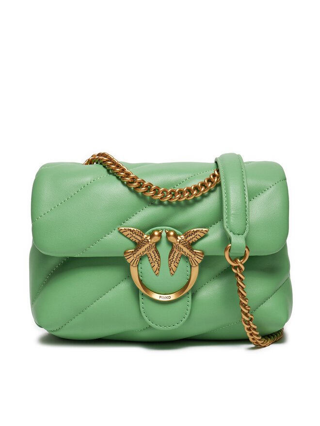 Handtasche Pinko Love Puff Mini Cl PE 24 PLTT 100039 A0F2 Grun eschuhe