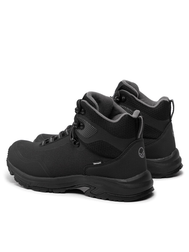 Halti Trekingová obuv Halti Fara Mid 2 Dx W Walking Shoe 054-2623 Černá