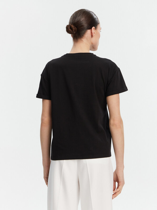 Liu Jo Liu Jo Camiseta WA5007 JS923 Negro Relaxed Fit