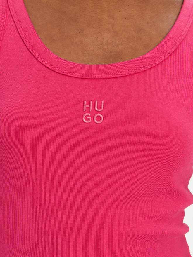HUGO HUGO Топ Datamia 50514489 Рожевий Slim Fit