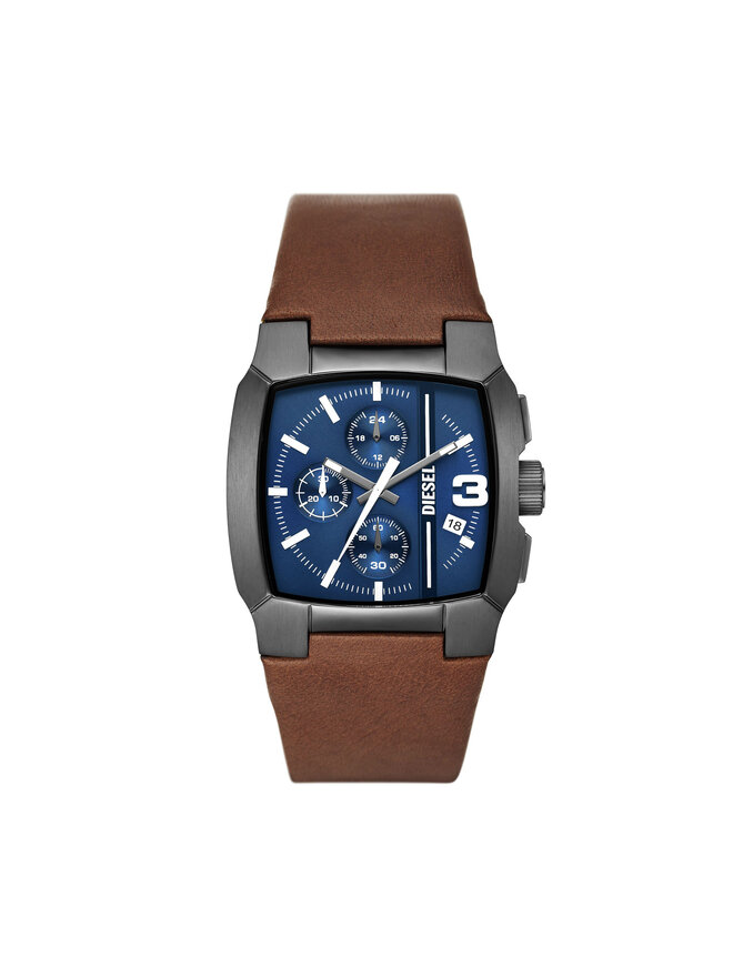 Diesel Zegarek Diesel Cliffhanger DZ4641 Brązowy